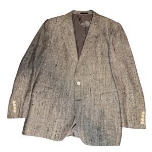Men's English Manor Speckled 2-Button Blazer 42 R